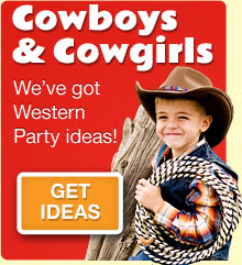 camping party decor
 on Cowboys & Cowgirls - Get ideas for your western party.