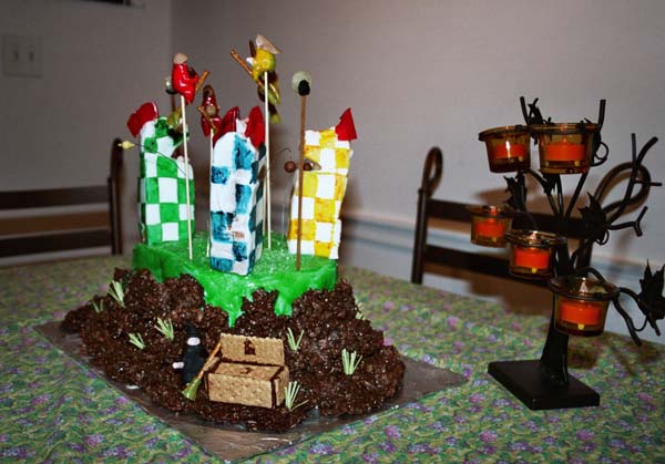 Harry Potter Quidditch Cake